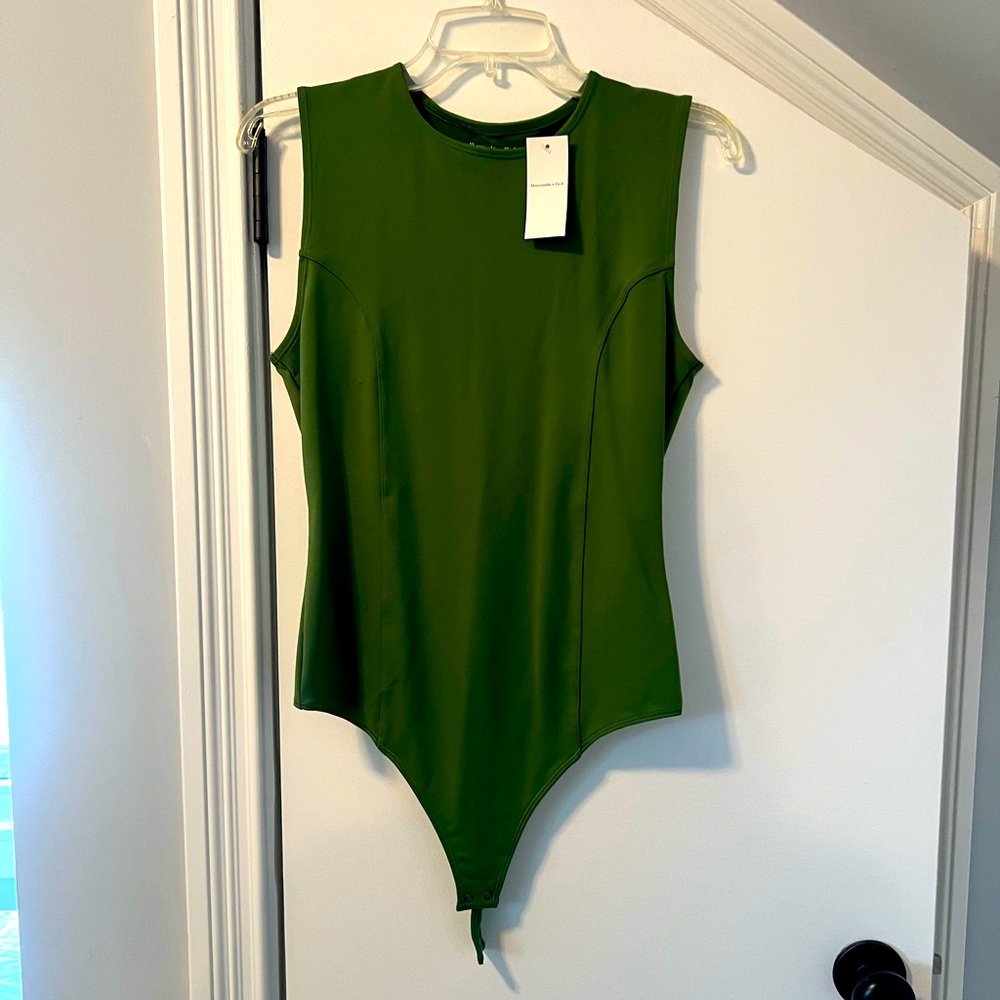 Abercrombie & Fitch soft collection high neck bodysuit